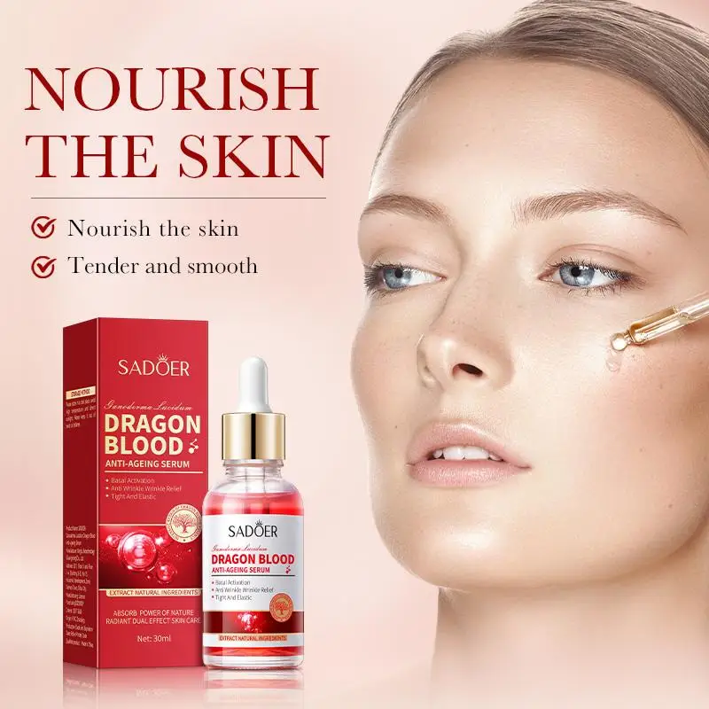 

Royal Lingzhi Dragon Blood Rejuvenation Face Essence Moisturizing Whitening Firming Anti-Aging Serum Korean Beauty Skin Care