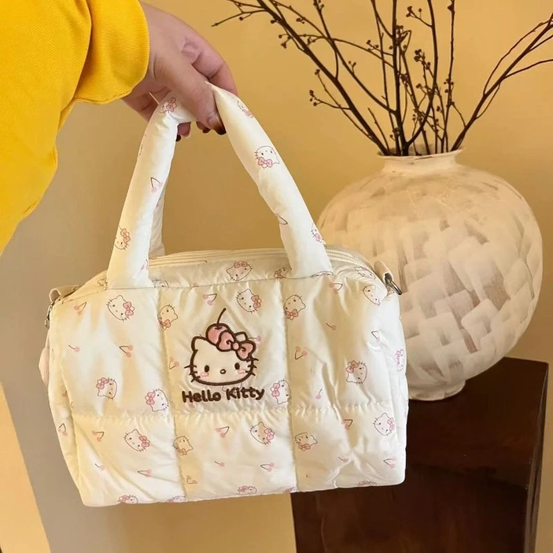 

Cartoon Cat women's shoulder bag Large capacity One Shoulder All-Match Tote Bag Girly style Underarm Bag Cute tote handbags