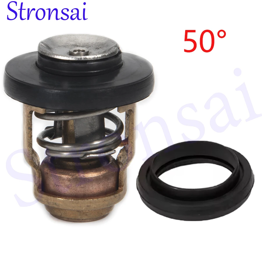 

50 degree Thermostat 6E5-12411 688-12411 6H3-12411 6E5-12411-10 for Yamaha FOR SUZUKI Outboard Motor 15HP 25HP 30HP 40HP- 220HP