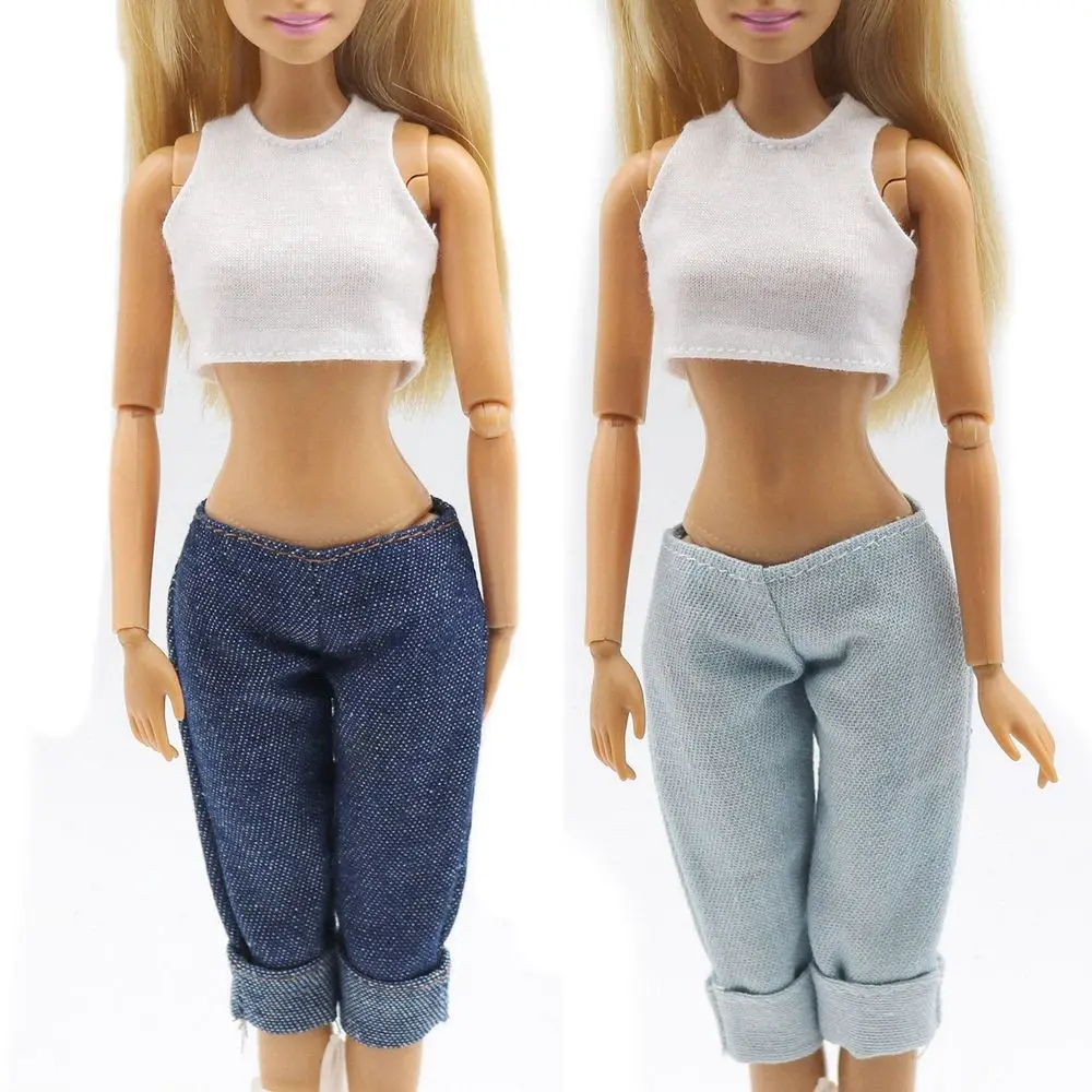 

Модная повседневная одежда, кукольные пальто 11,5 дюйма, джинсы, брюки для кукол, кожаные брюки, шорты, аксессуары для одежды