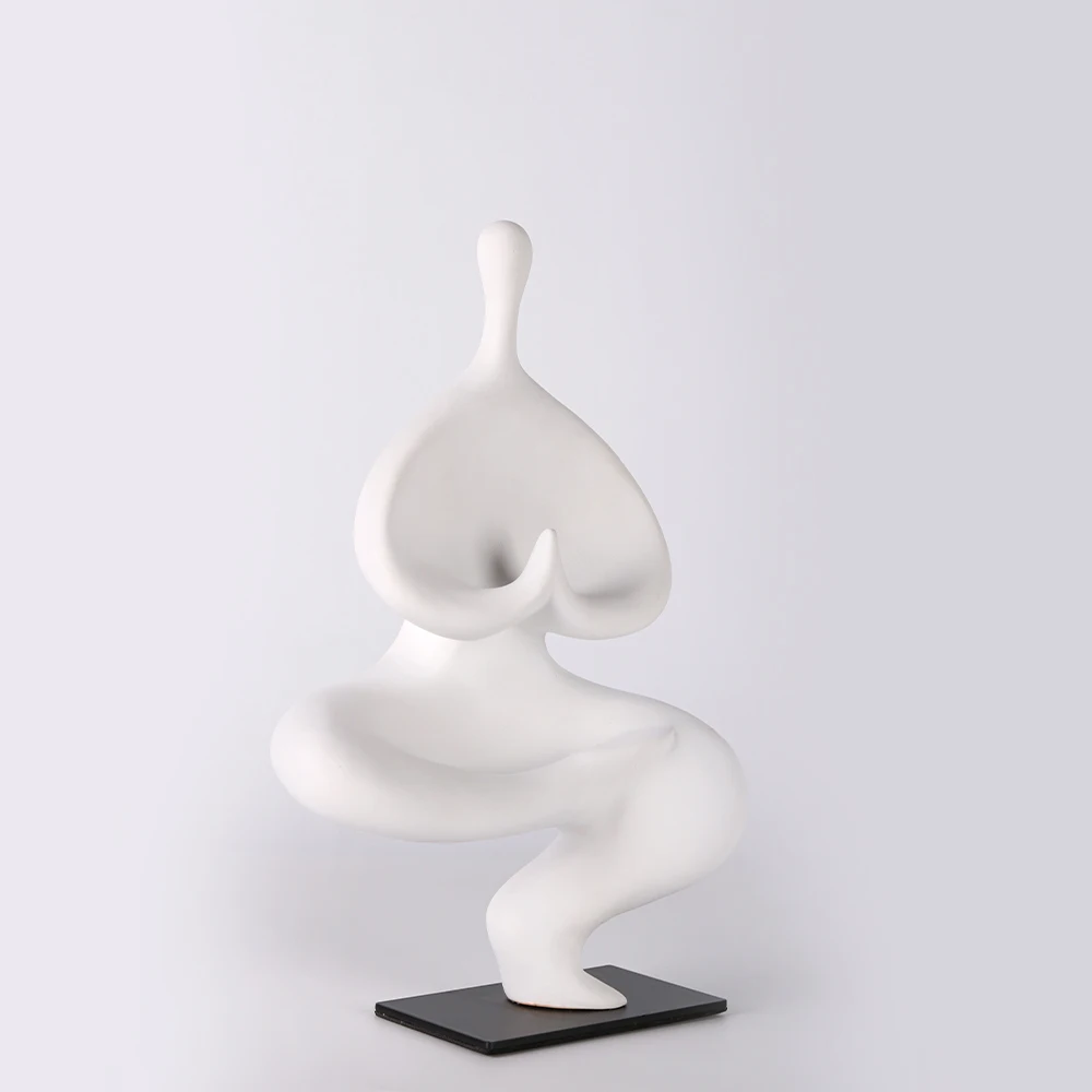 

Fashion Creative Design Decor Hotel Living Room Yoga Figure Decoration Home Decor Yoga Ornaments