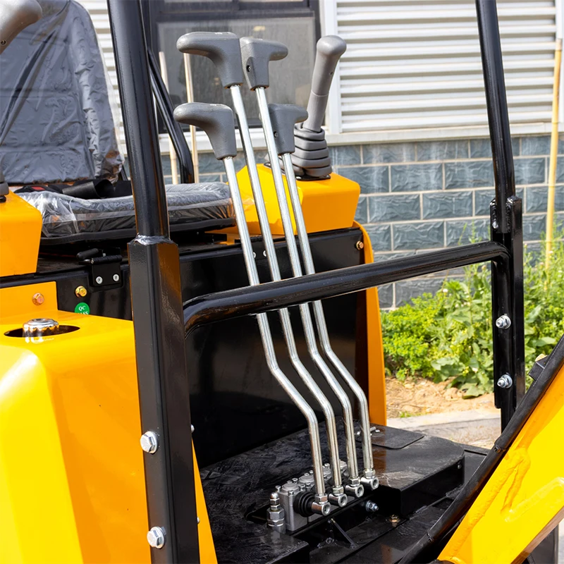 1.5 طن باجر حفارة صغيرة حفارات زاحفة صغيرة حفارة زاحفة هيدروليكية Minibagger