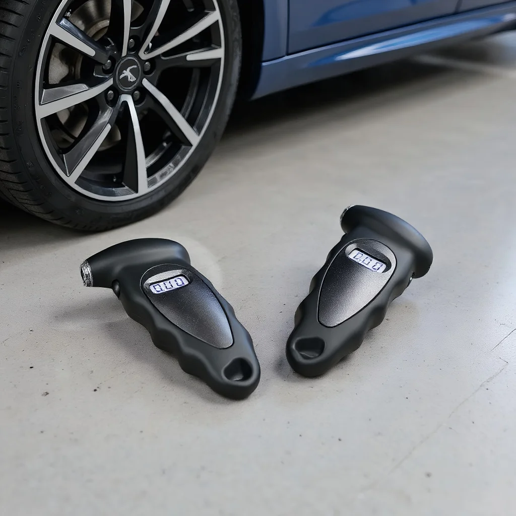 

Car Tire Pressure Gauge with High Precision Digital Device Backlight and Liquid Crystal Display