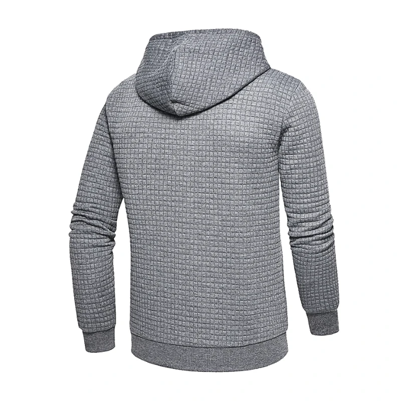 New men\'s hooded pullover fall casual Slim long-sleeved warm men\'s sweater knit sweater loose tops outdoor sports men\'s clothing