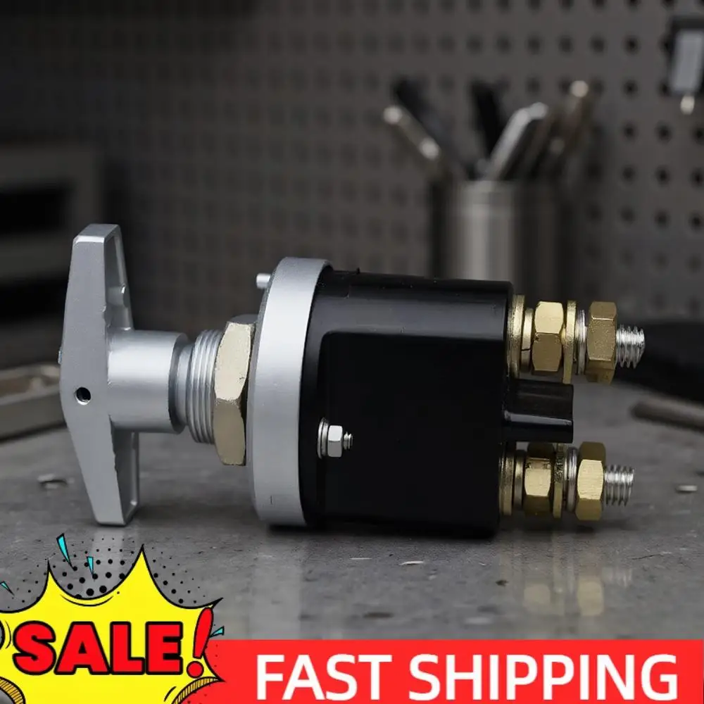 

12-24V Battery Disconnect Switch Heavy Duty Battery Kill Switch Car Battery Isolator Disconnector for RV Yacht Truck Car