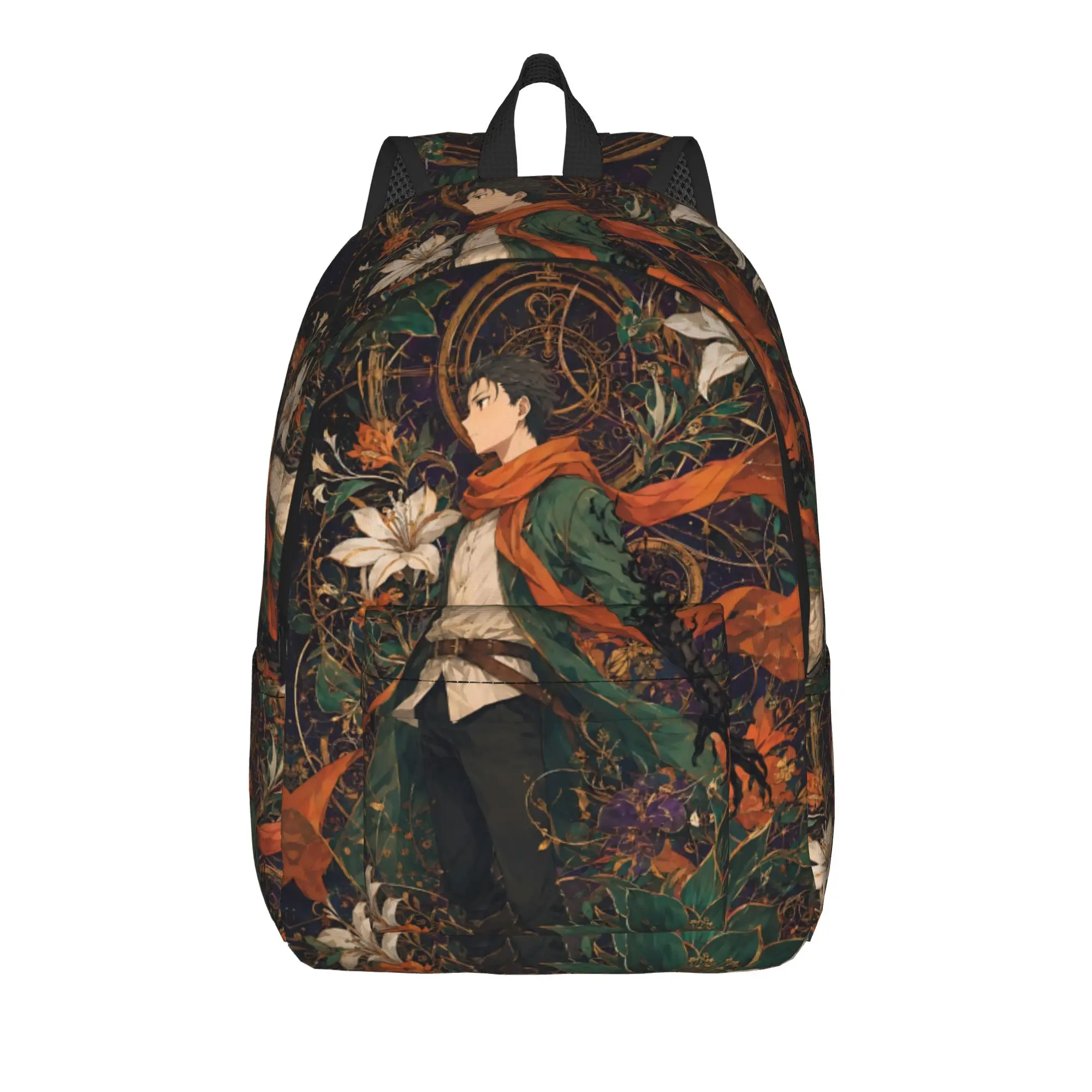 Fashion Re ZERO Anime Backpack  Mochilas High Street For School Zipper Closure Rucksack