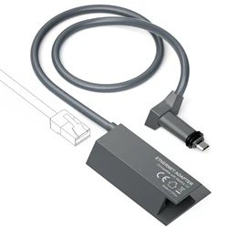 Ethernet Adapter Rectangle Dish Antenna USB Internet Powerline Kit for V2 Internet Adapter Ethernet Adapter Data Line Adapter