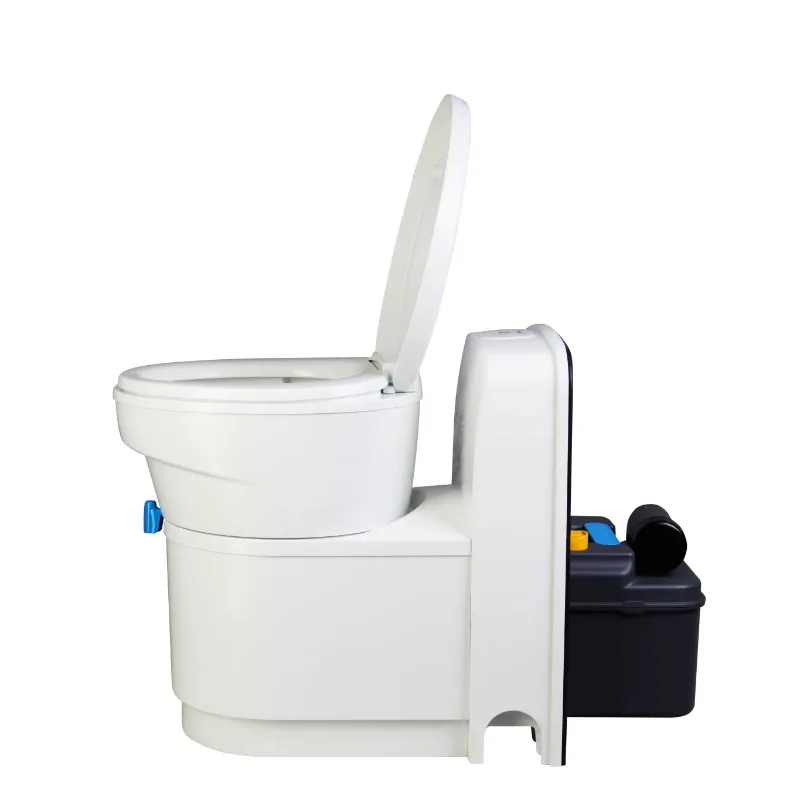 Portable Plastic RV Motorhome Camping Marine Boating Cassette Camper Gravity Flush Toilet for RV Travel