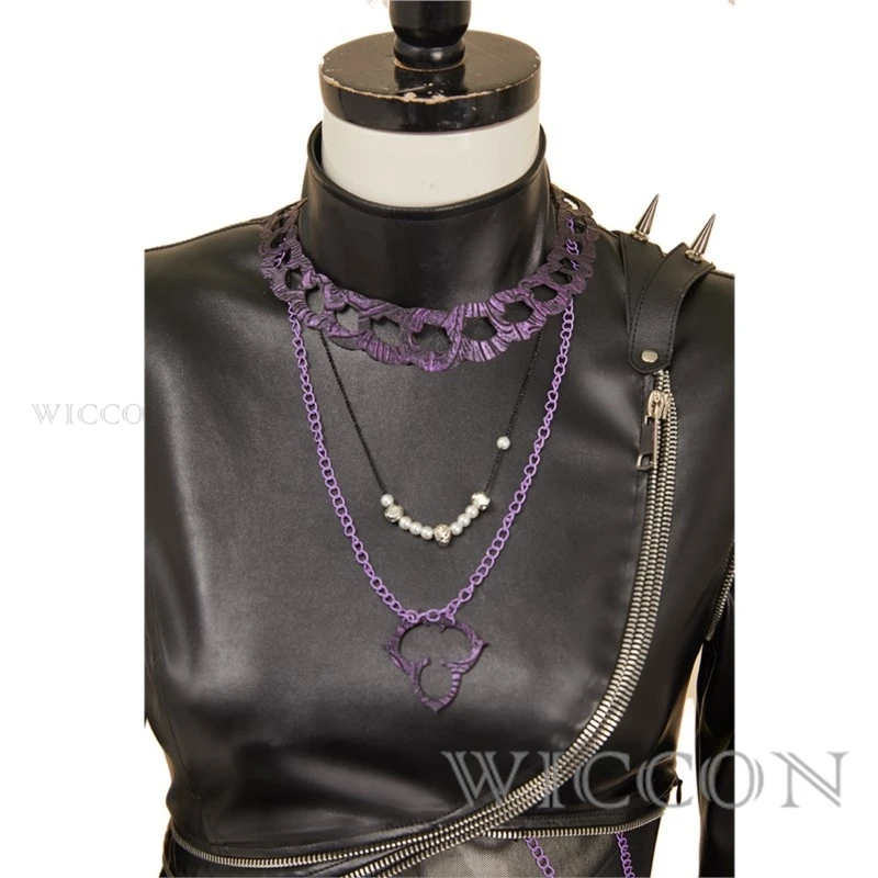 Kpop デーモンハンター ルミ コスプレ衣装 ハロウィン カーニバル パーティー ロールプレイ ユニフォーム 小道具 Huntrix Disfraz Mujer Guerreras