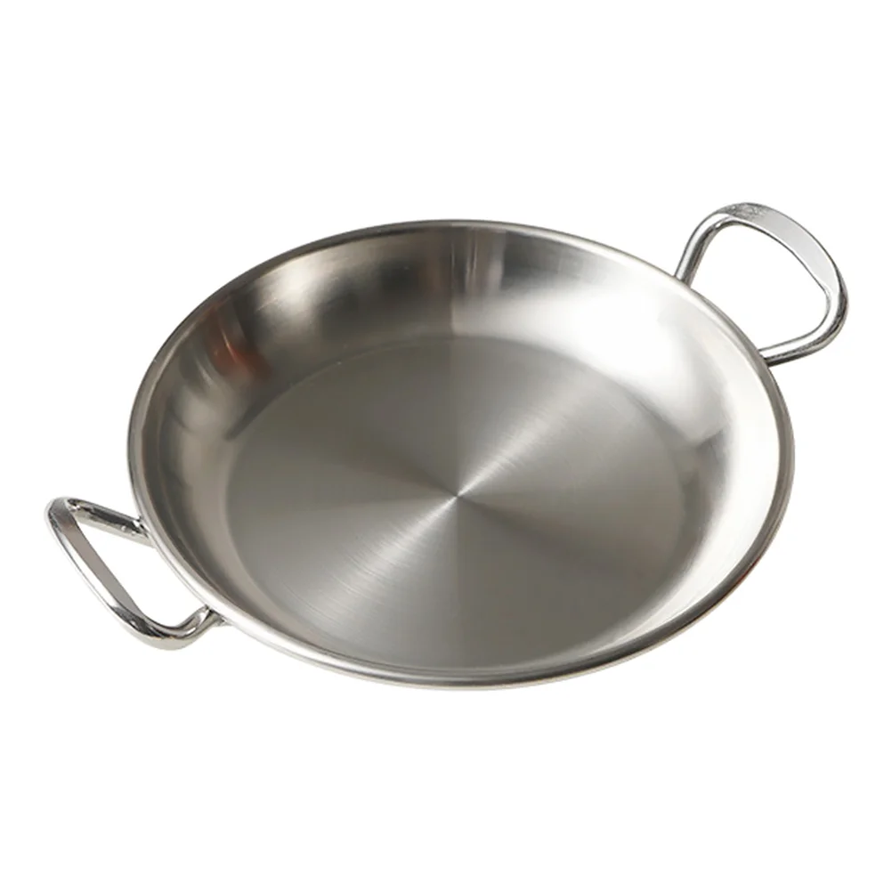 Platter Amphora Snack Plate Baby Skillet Pan Kitchen Stainless Steel Round Fish Steaming Storage Container