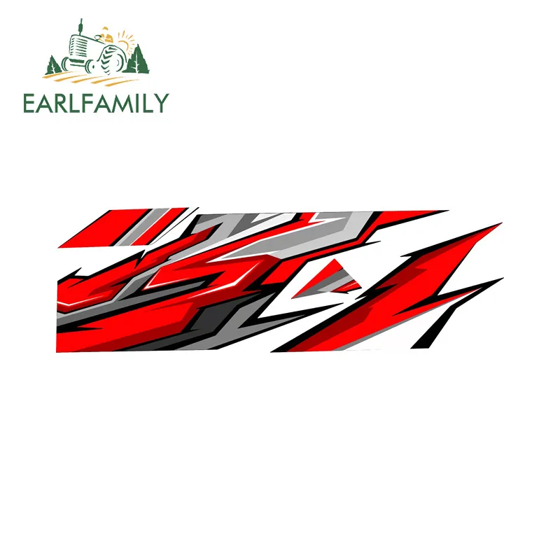 

EARLFAMILY гоночный логотип автомобильная наклейка окклюзия царапин караван лектрический велосипед скейтборд наклейка на лобовое стекло виниловая наклейка для автомобиля Декор