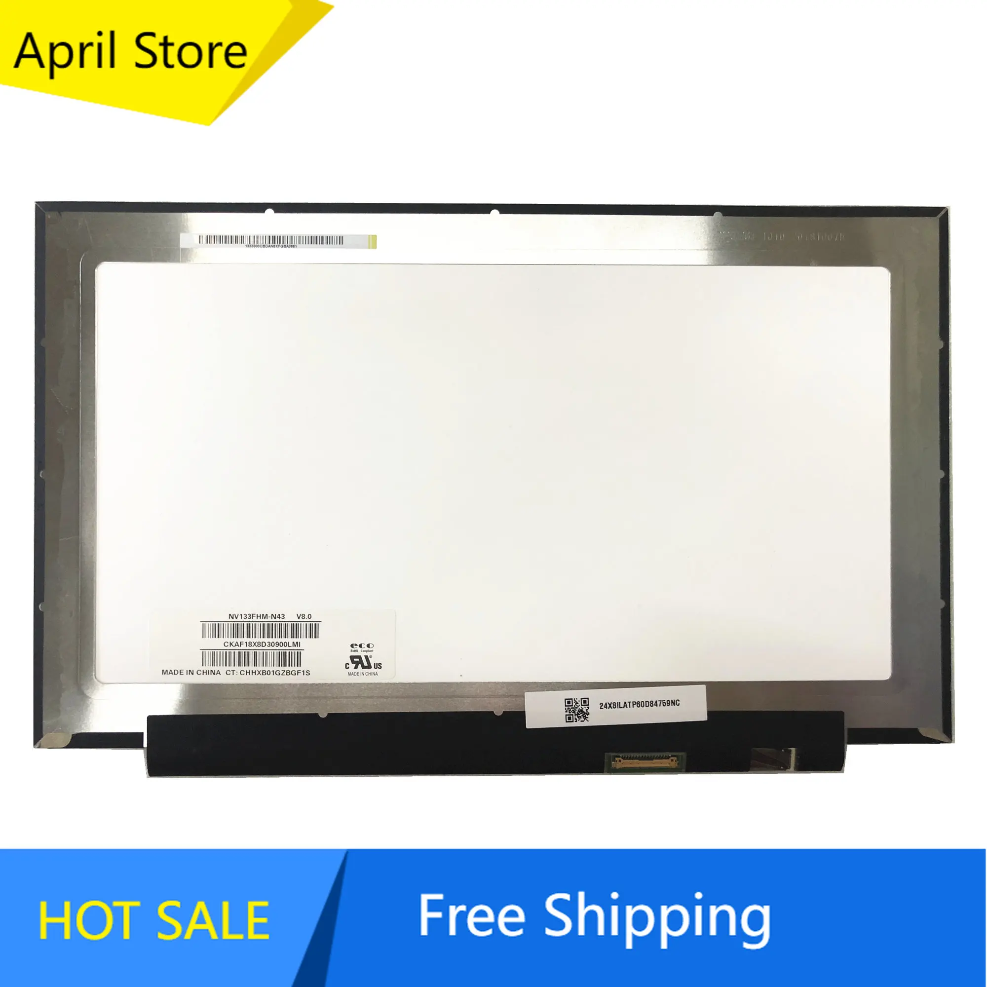 

NV133FHM-N43 NV133FHM N43 13.3''Laptop LCD Screen Panel 1920*1080 EDP 30 Pins