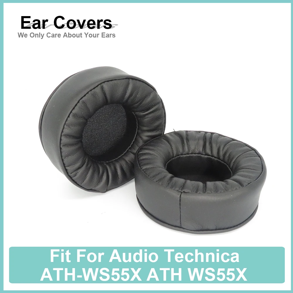 Earpads For Audio Technica ATH-WS55X ATH WS55X Headphone Soft Comfortable Earcushions Pads Foam
