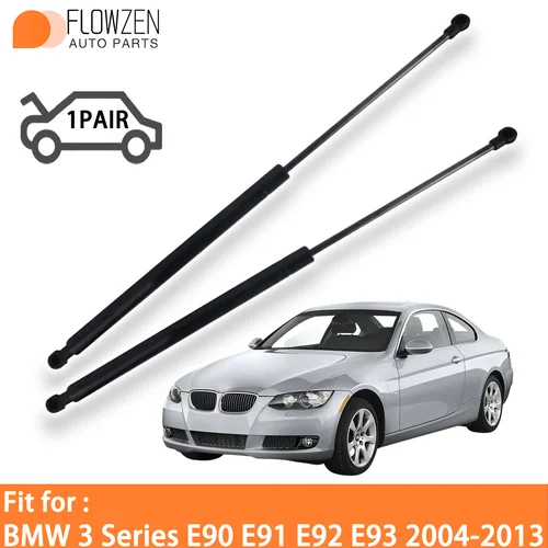 Imagen 1 del producto Varilla de Soporte para Elevación de Capó OE 51237060550, Amortiguadores de Gas para Capó Delantero, Barra de Soporte para BMW Serie 3 E90 E91 E92 E93 2004-2013