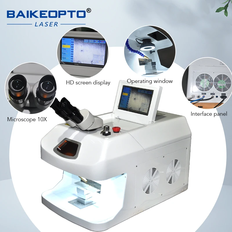 

60W Mini YAG Mini Gold Laser Welder Portable Jewellery Spot Laser Welder Machine