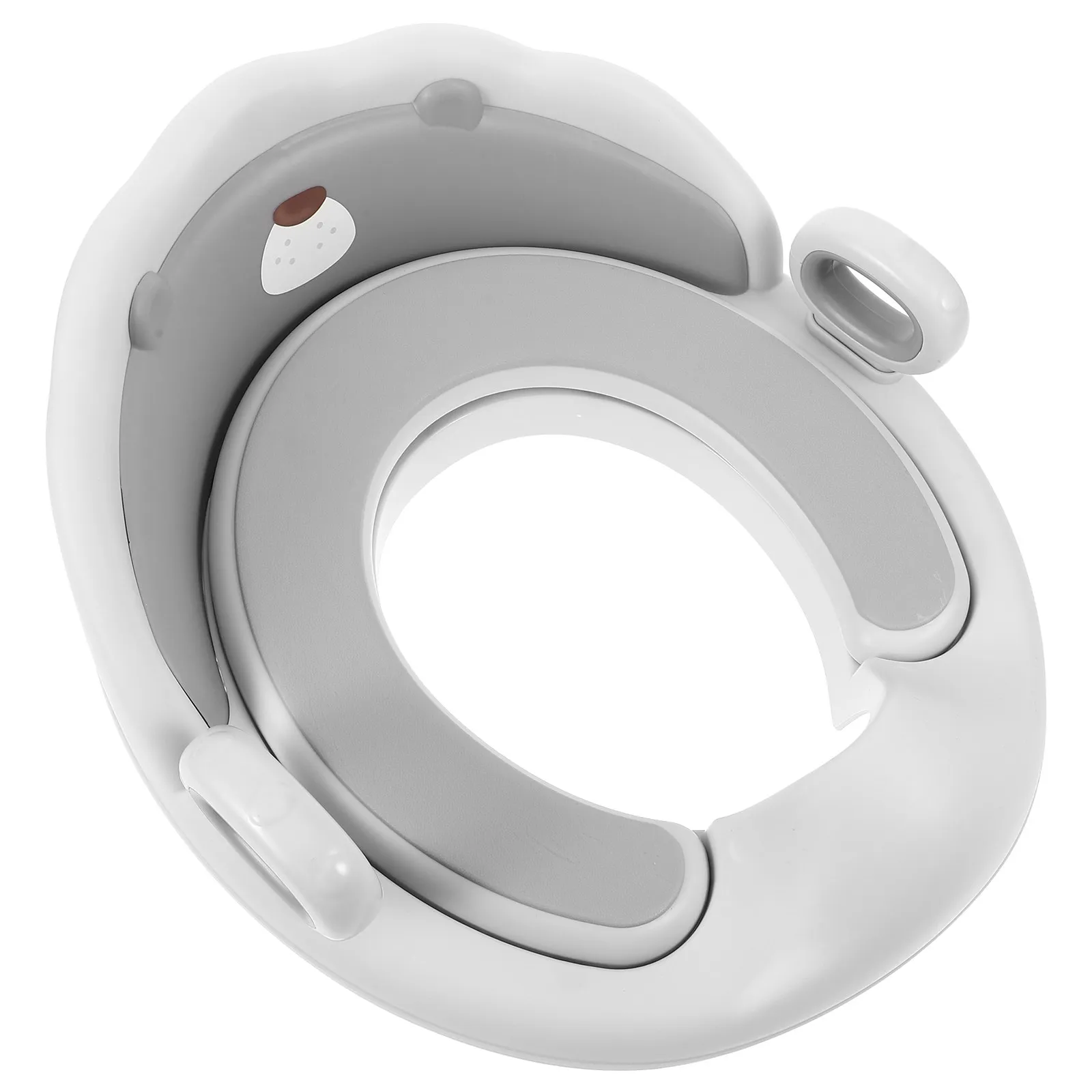 

Премиум-кольцо-накладка на унитаз для детей для приучения к горшку, портативное, моющееся, многоразовое, из материалов PP и TPE, для дома и путешествий, для ванной комнаты и туалета