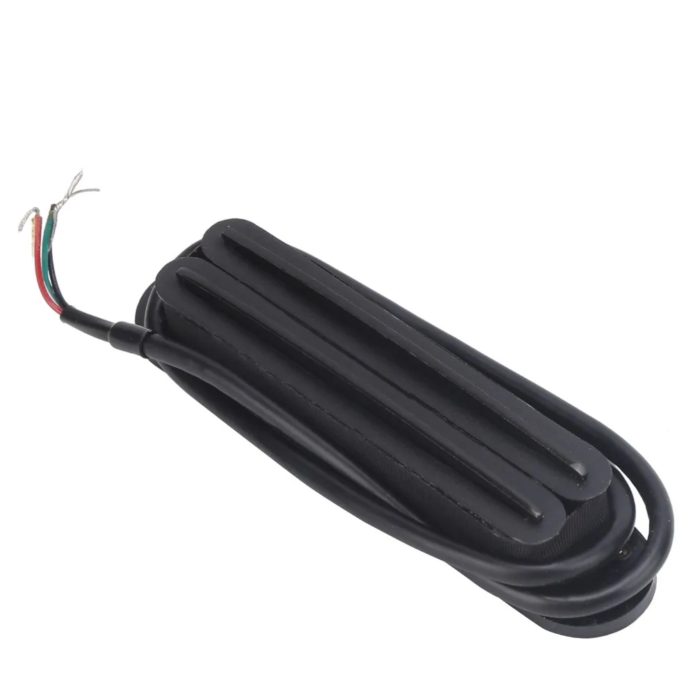 10K Output Dual Rail Humbucker Pickup ABS+Ceramic Magnet Material Black Hot Humbucker Pickup Electric Guitar Pickup