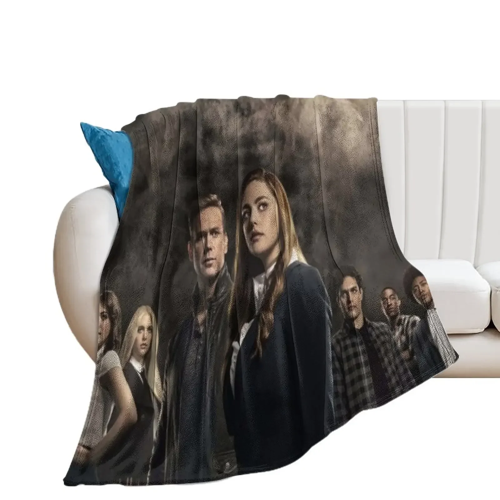 

Legacies Film Noir Season 2 Throw Blanket Luxury Decorative Sofas Blankets