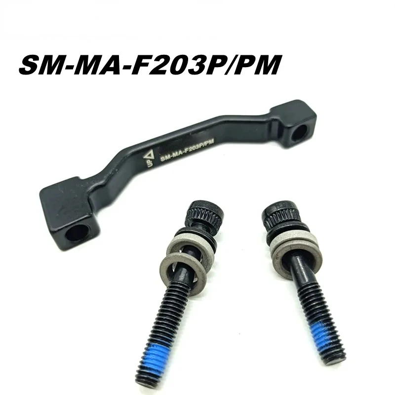 Original  SM-MA-F203P/PM Disc Brake Adapter PM A Pillar Disc Brake Bracket For 180mm 203mm Rotor RT86 RT81 RT56 F203P/PM