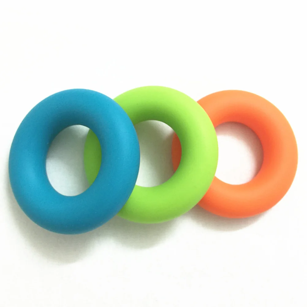 

3PCS Hand Grip Finger Forearm Strength Trainers Exercisers 3 Levels in Different Colors (Green 30 pounds & Blue 40 pounds &