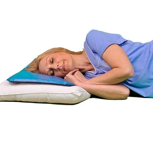 Cooling Pillow Pad Summer Therapy Insert Sleeping Aid Pad Mat Muscle Relief Cooling Gel Pillow Ice Pad Massager Sleep