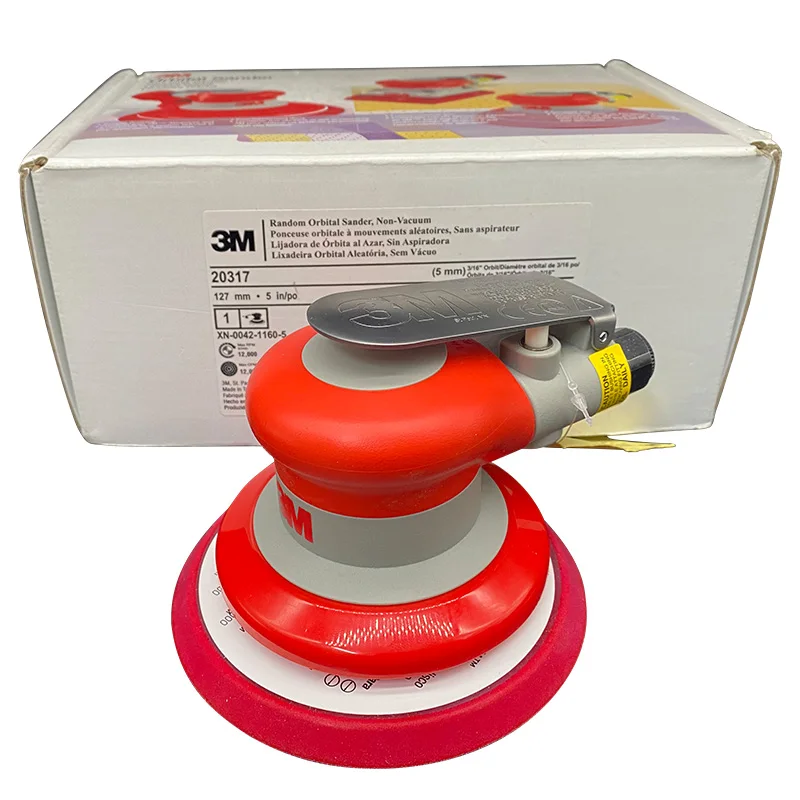 3m 20317 5inch sander Heavy Duty Air Random Orbital Sander Sandpaper Machine Pneumatic Random Orbital Sander