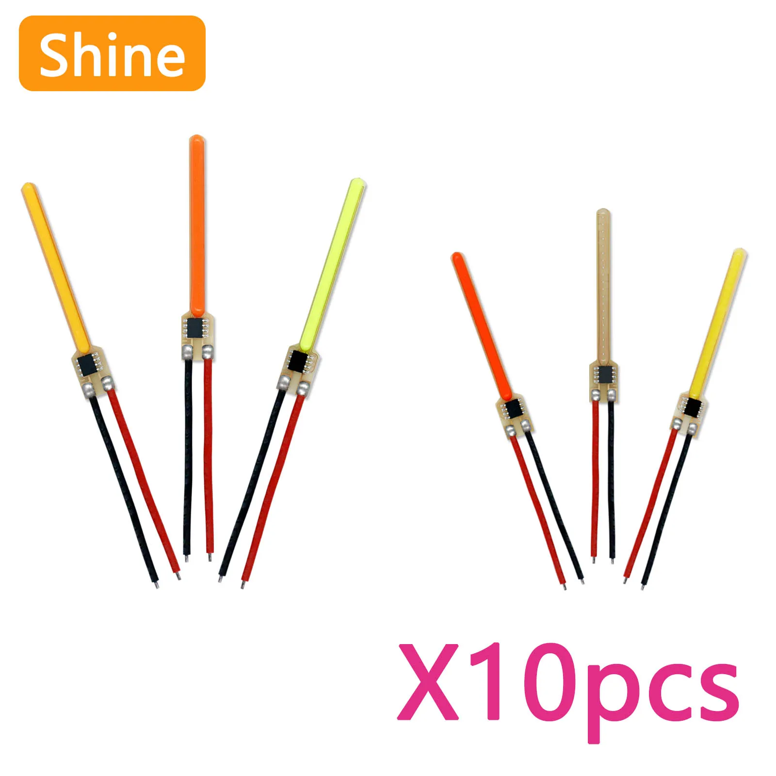 10pcs 40mm 58mm LED Beads Light String DC3V 20mA 2200k 2700k Blue Red Green Pink Outdoor Tree Mall Decorative Lighting DIY