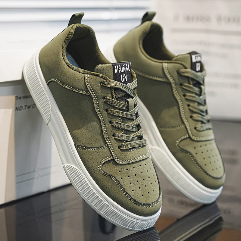 1 Pair Sports Casual Skateboarding Shoes Comfortable and Fashionable, With a Snug Upper That Fits the Foot and a Slip-Resistant,