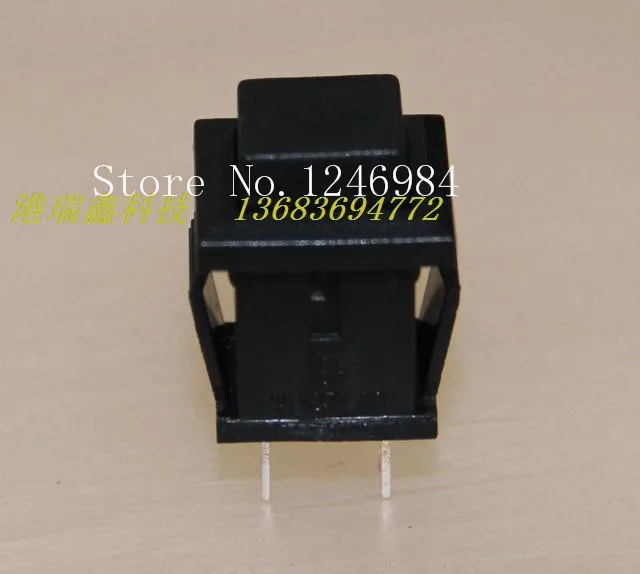 [SA]Electronic switch button switch normally open square no lock button switch reset switch RESET black PB307B--100PCS/LOT