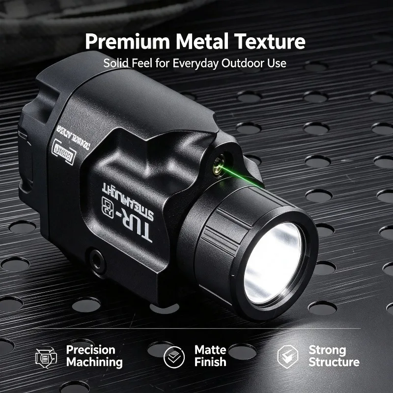 20MM Clamp Model Wear Resistant Accessories Green Red Laser Integrated Lamp with High Lumen Brightness