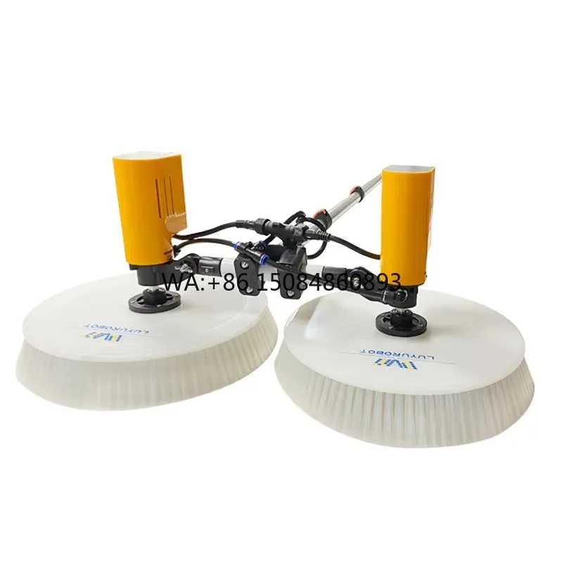 Universal Electric PV Cleaning Machine, Multi Module Match, Wear Resistant Brush Head for Long Term Outdoor Solar Use