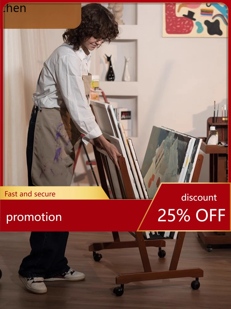 

Минималистичный мольберт HXL для художественной студии, передвижная подставка для хранения и демонстрации картин маслом