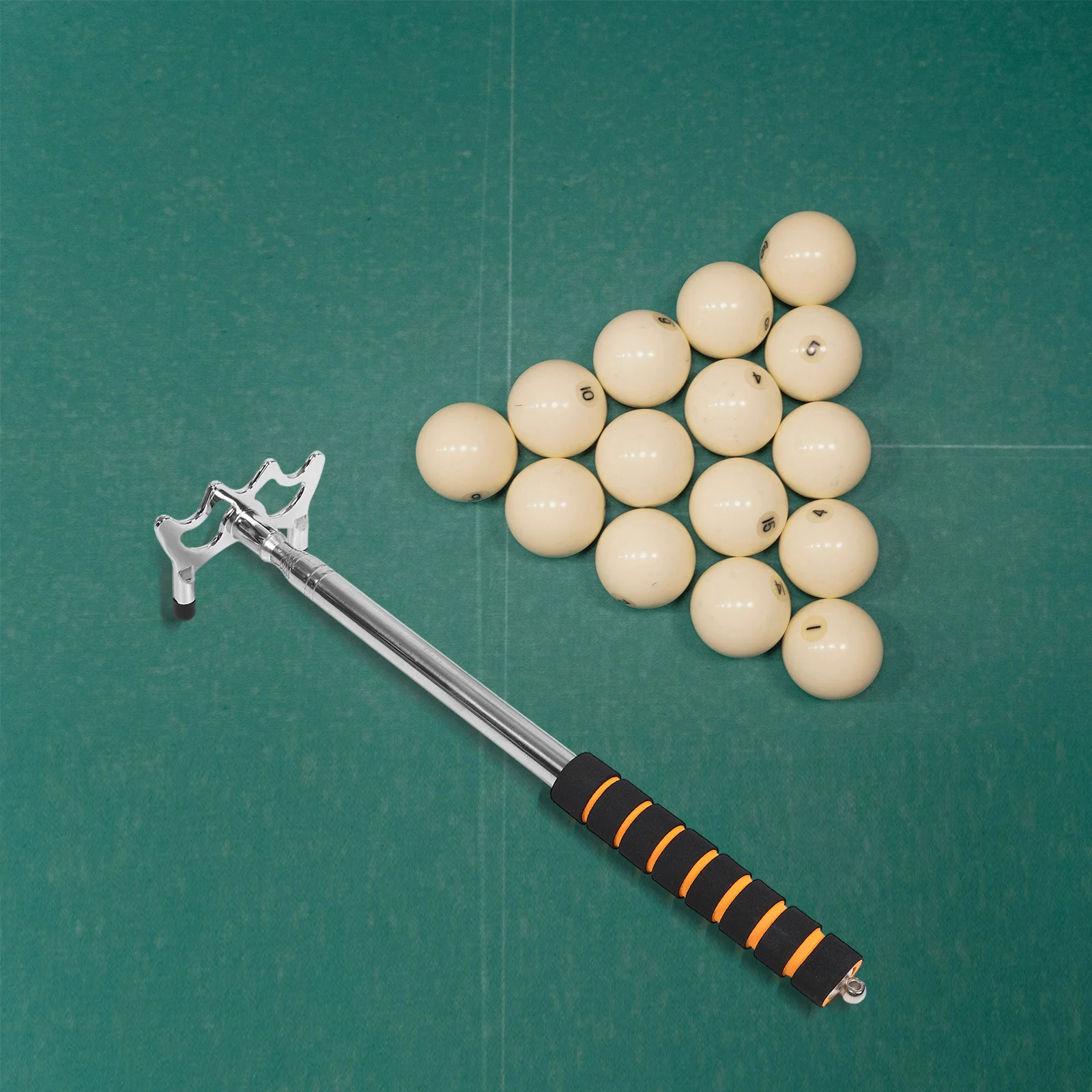 

Retractable Billiards Cue Bridge Telescoping Pool Cue Stick Detachable Bridge Head for Pool Table Game Competition