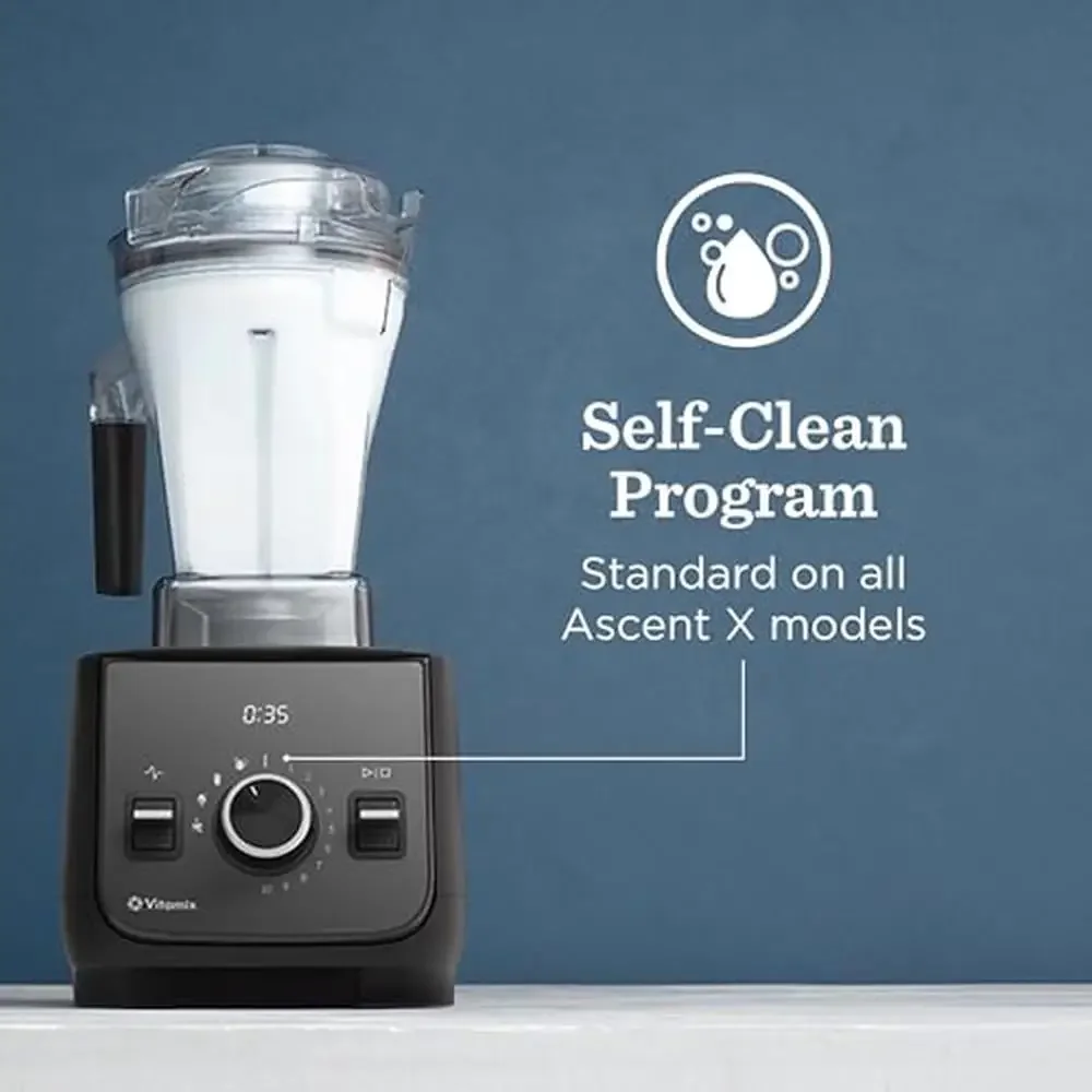 Professional-Grade Blender with 3 Preset Programs 48oz Container Self-Cleaning Variable Speed Control Wireless Connectivity