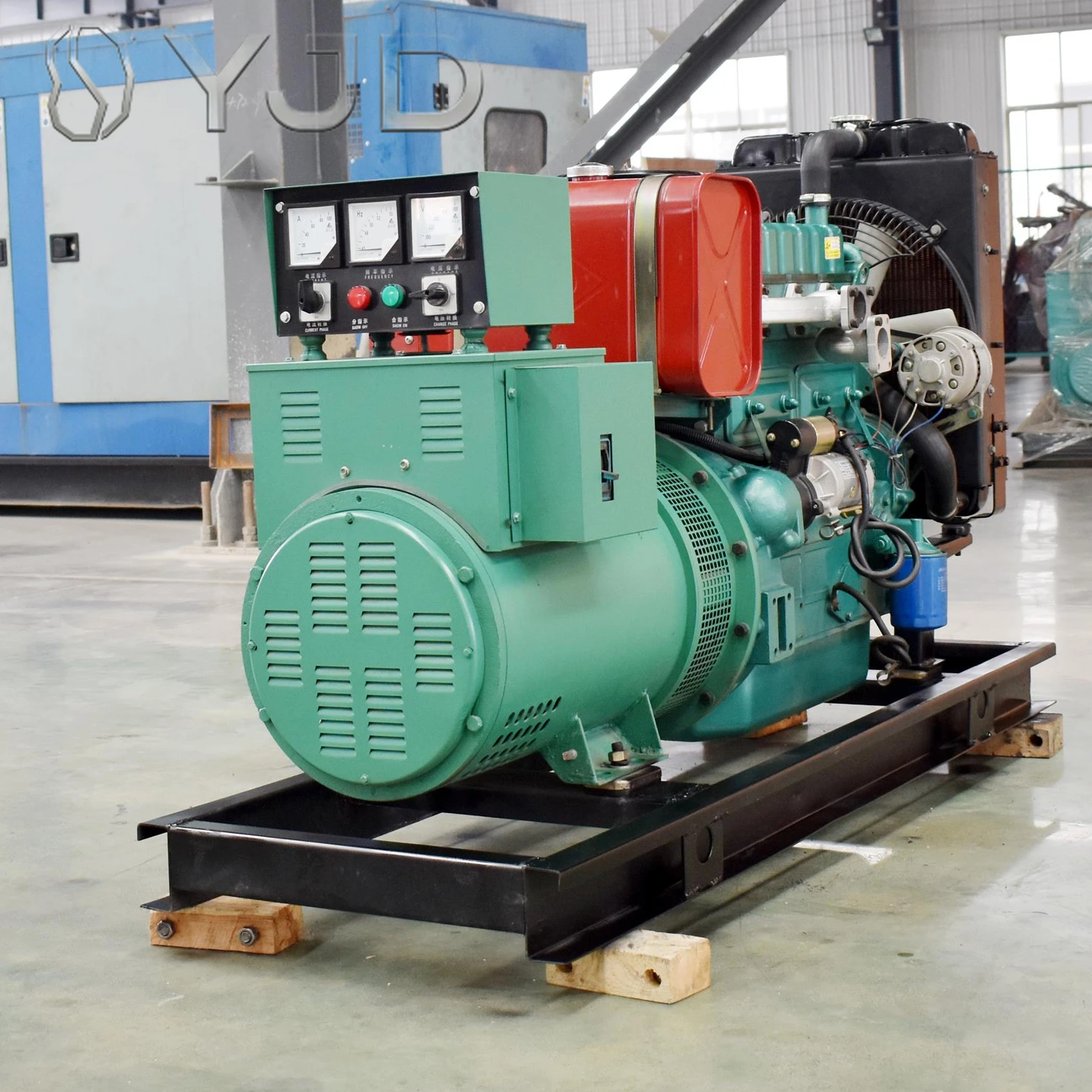 Open Frame Diesel Generator Auto Start System Single-Cold AC Three-Phase 70kw/87.5kva Low Noise BST BST-70F 230V/480V