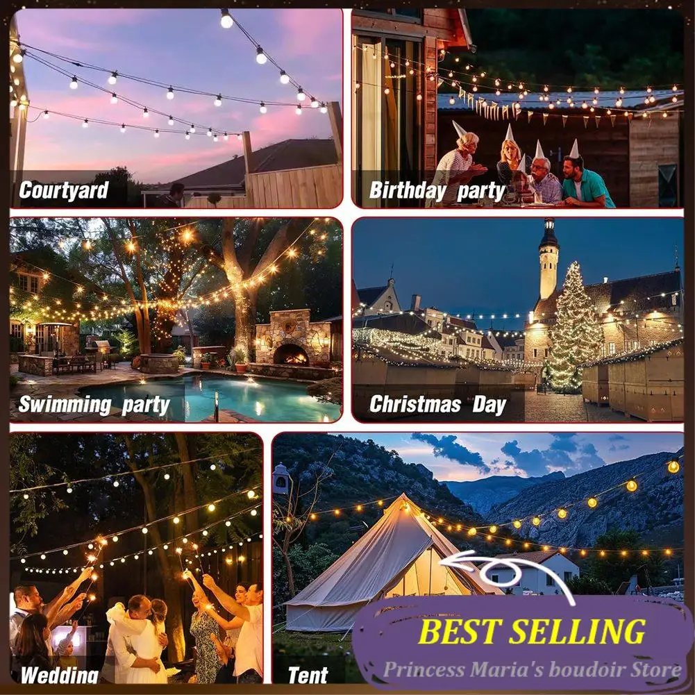 

AB30-String Light Hanging Kit,Outdoor Light Wire,Ball Light String Hanging Kit,200FT Coated Stainless Steel 304 Cord Cable