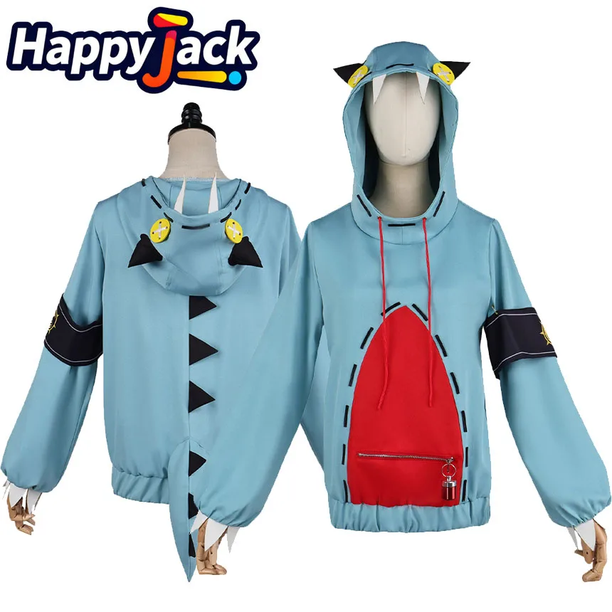 

Giata Cosplay Hoodie Costume Anime Fantasia Roleplay Adult Hooded Coat Outfits Halloween Carnival Fancy Party Clothing Suit