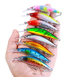 Señuelo Minnow hundimiento rápido 9cm – para trucha, lucio y lubina