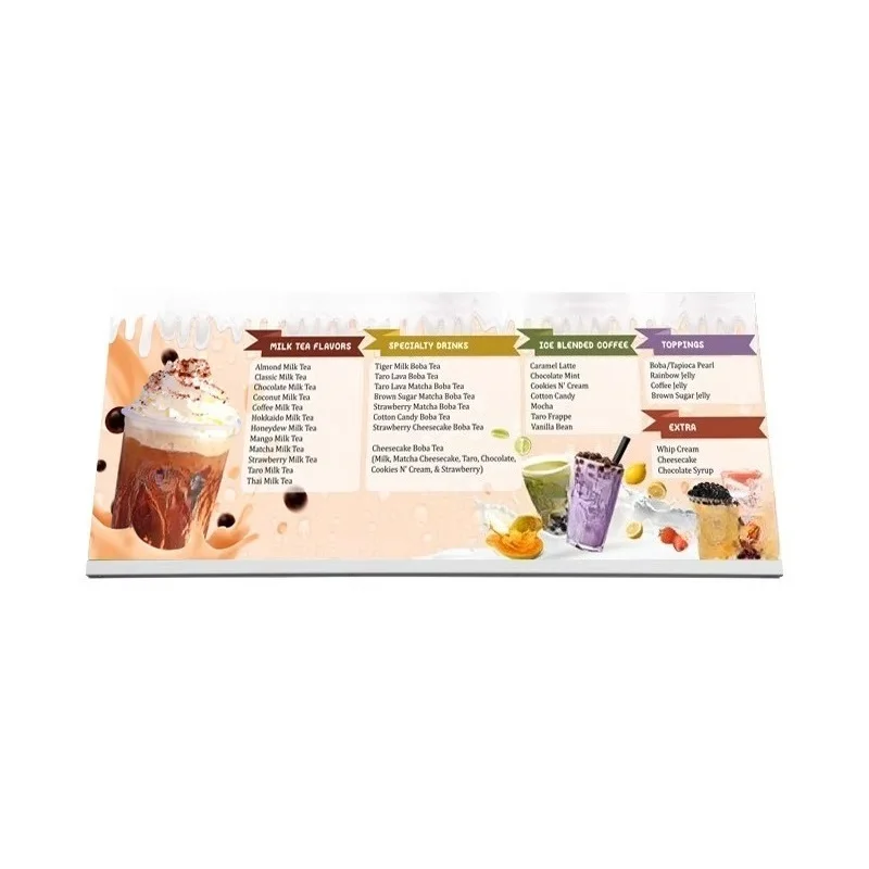 Desktop advertising screen Restaurant menu board 29-inch advertising diode signage digital signage display