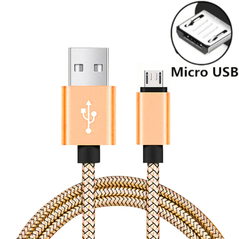 USB A Micro Kabel Schnelle Lade Draht Handy Linie USB Adapter Kabel Für Samsung Xiaomi Android Maus PS4 GamePad Daten