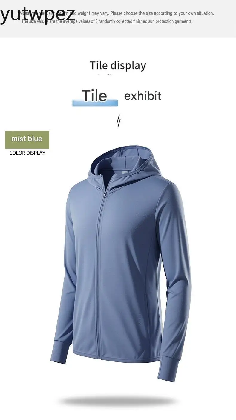 Atmungsaktive Angeljacke für Outdoor-Aktivitäten und Wandern, UPF50+ UV-Schutz für Herren, Eisseide mit Kühleffekt, Sonnenschutz, Leichtgewichtig – Detail 9