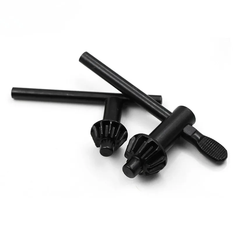 Drill Chuck Keys Wrench Multi Size Fit For Various Hand Drills Flexible Rotation Vanadium Chrome Steel Material Durable Tool