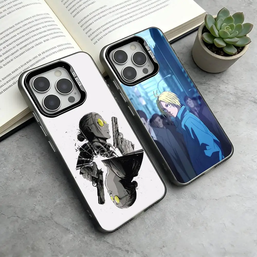 

S-Sakamoto Days Phone Case For iPhone 17,16,15,14,13,12,11 Plus,Pro Max,XS,Colorful Silver Phone case Funda Cover