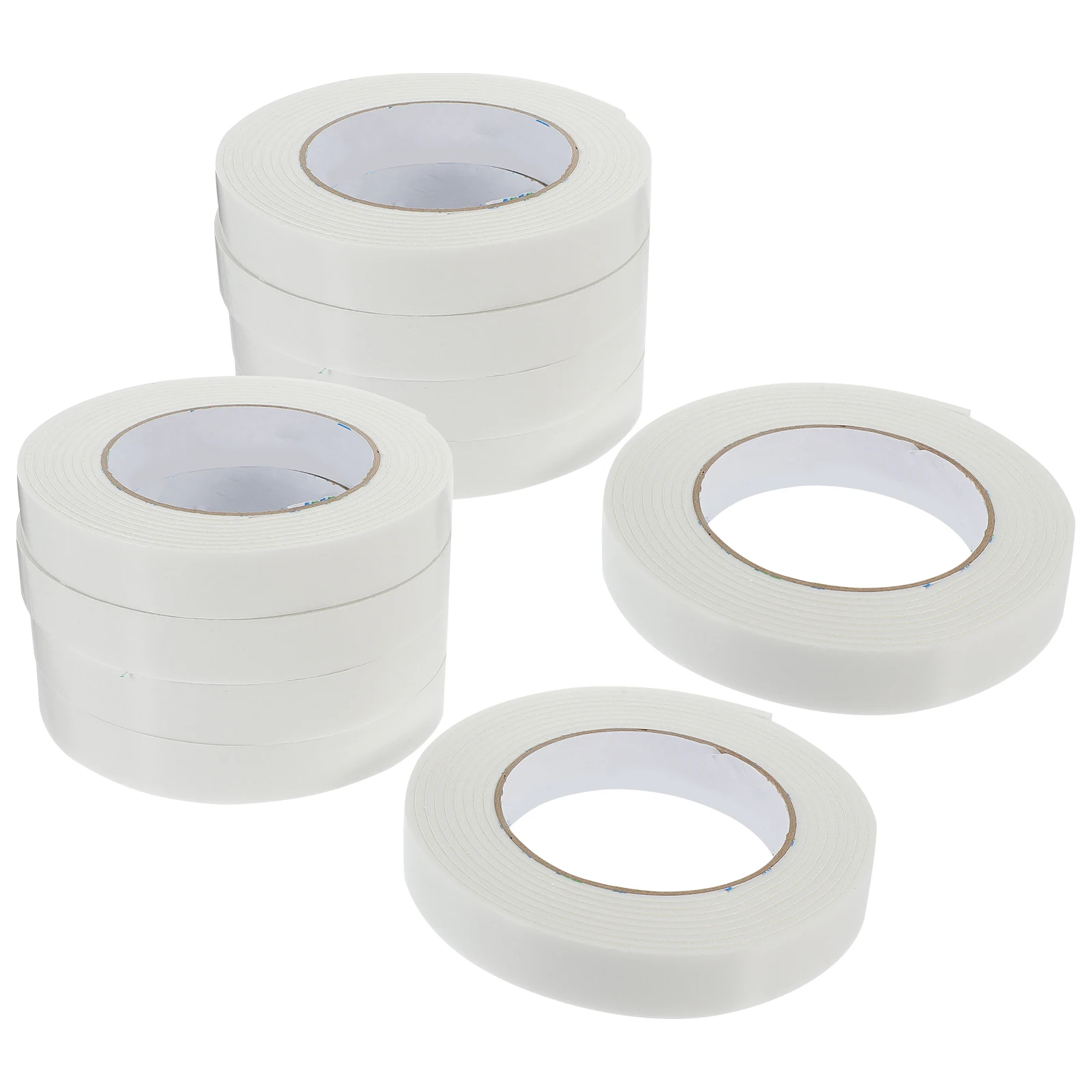 

10 Rolls 2cm x 3m Pre glued Edges Banding Adhesive Cabinet White Edging Tape for Repairs Wood Strips Furniture Fixing Long Term