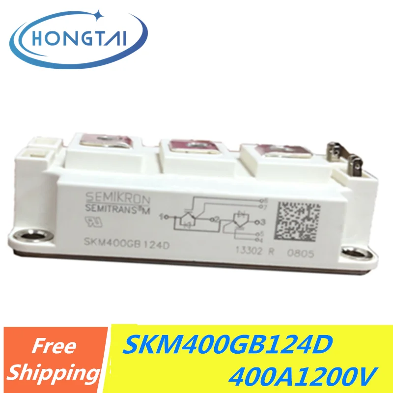 

Free Shipping SKM400GB124D IGBT Modules IGBT Power Module 400A1200V Original New SKM400GB124D