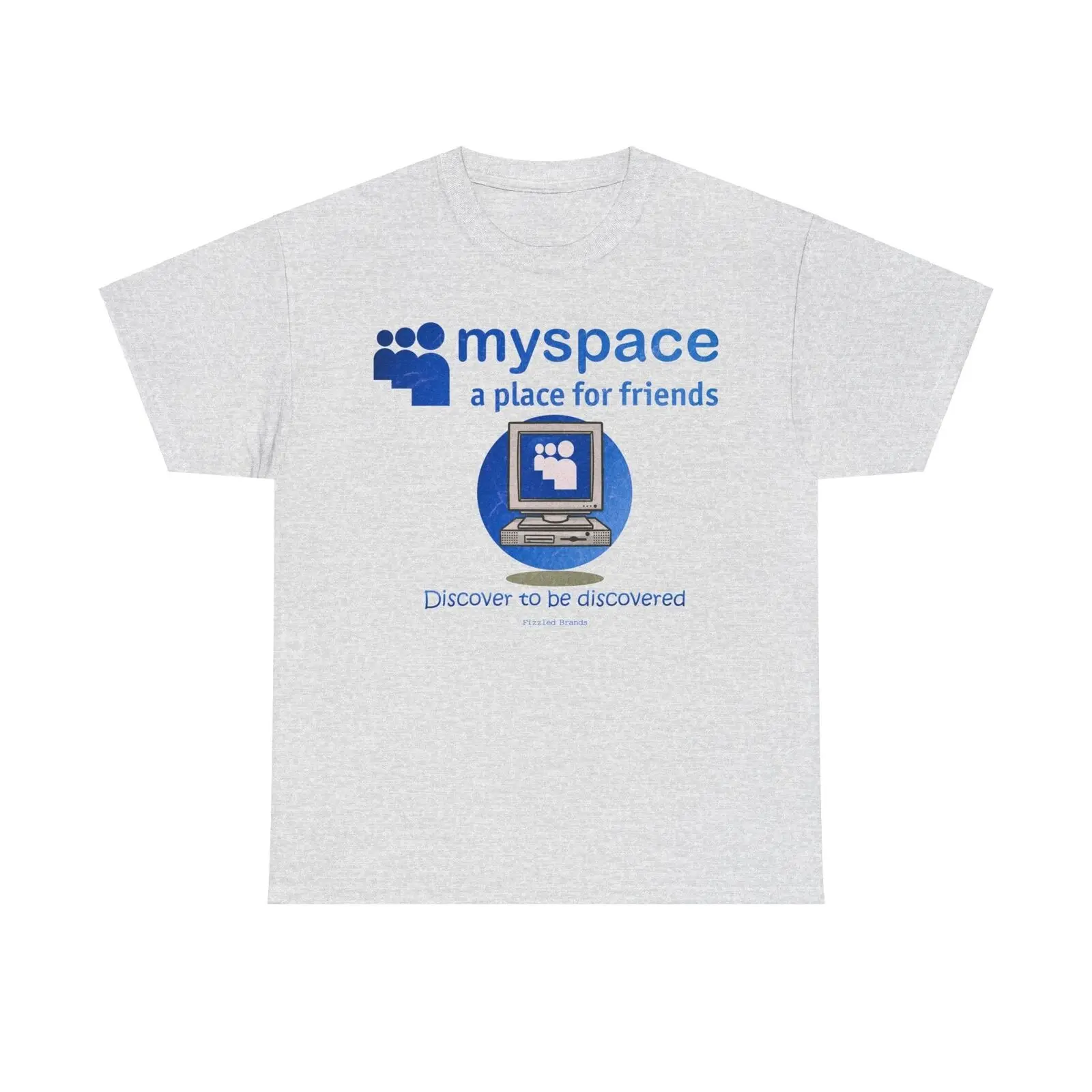 MySpace A Place for Friends Website nostalgia Tribute T Shirt