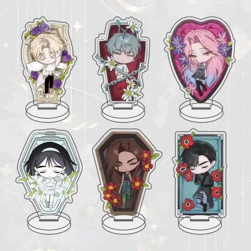 Anime ALIEN STAGE IVAN & TILL Gift cosplay Figuren Acryl Stand Model Actie sleutelhangers Modellen Staande Platen Desktop Ornament