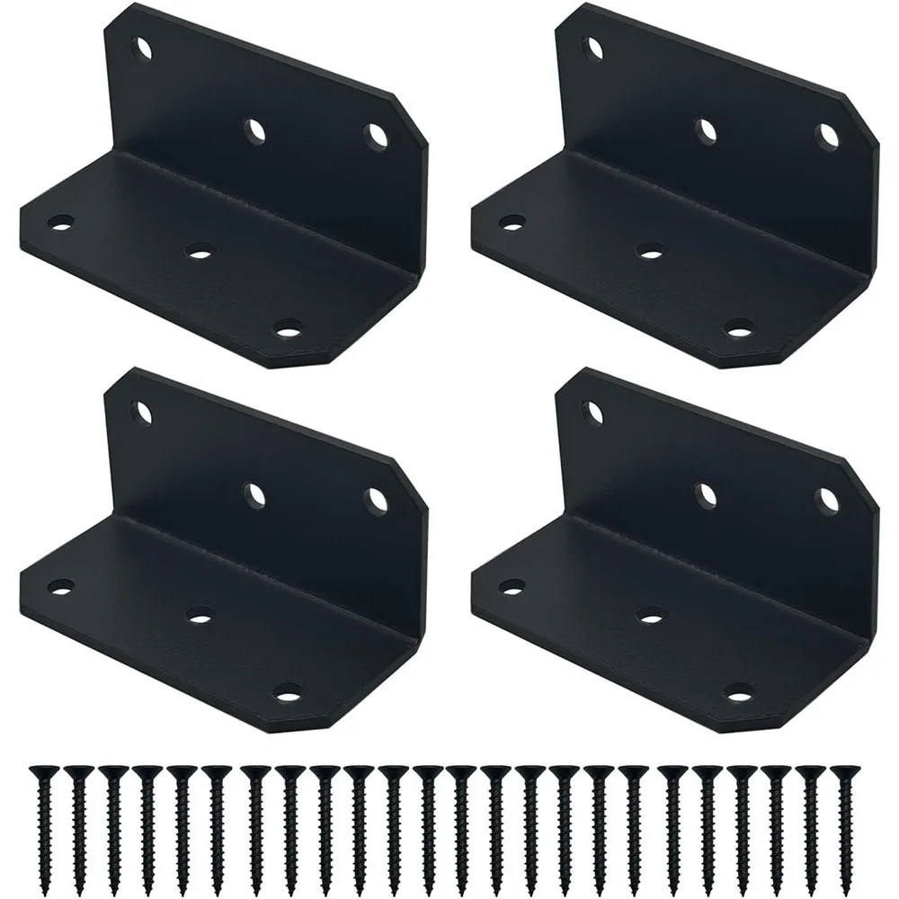 

Wood Bracket Strong Metal Right Angle L Bracket Porous Design Enhanced Stability Heavy Duty Bracket L Angle Brackets Roof