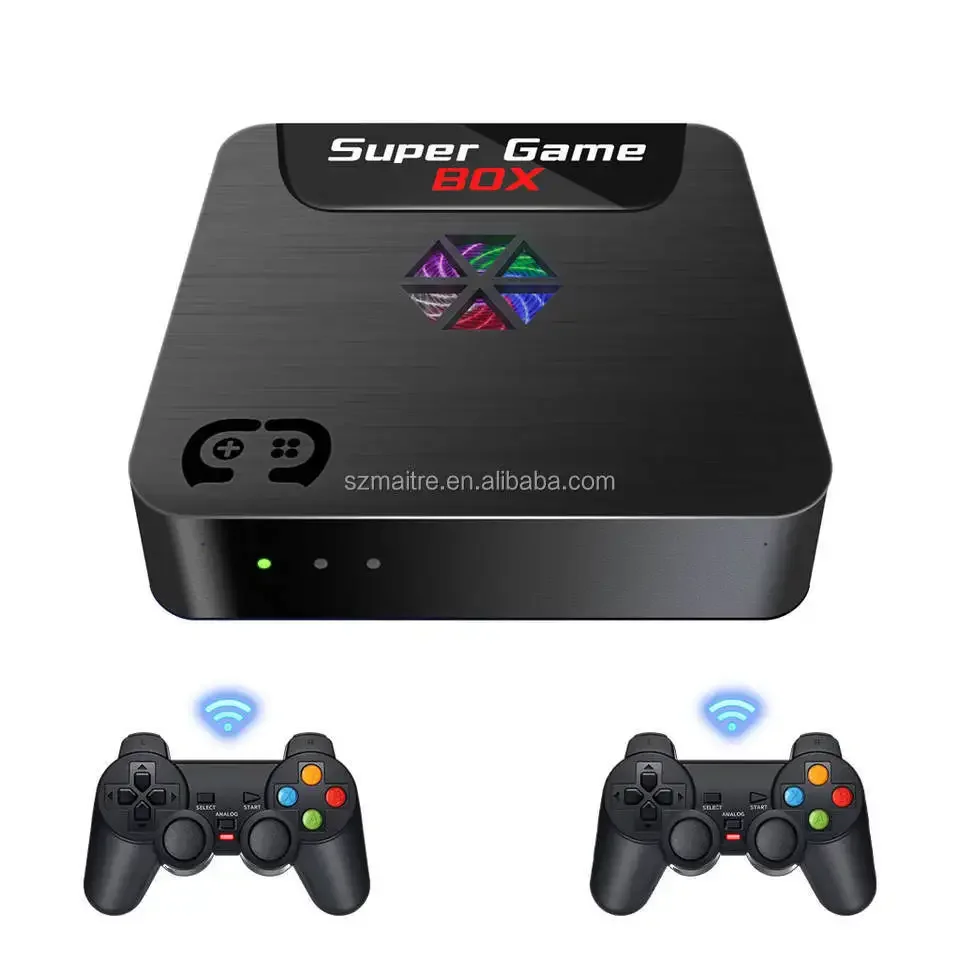 

NEW X5s Arcade Box super console 4K HD video Game Console for PS1/DC/N64 64GB/128GB Classic Retro 10000+ Games box Consola