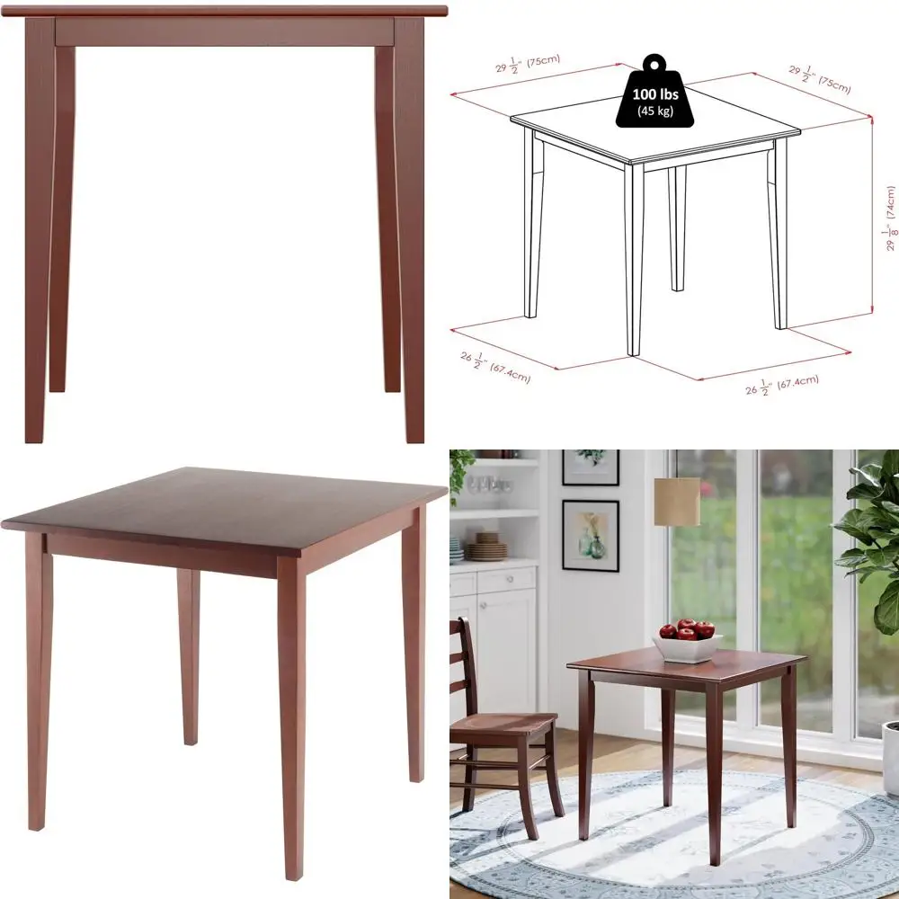 

Wooden Square Dining Table - Groveland Style